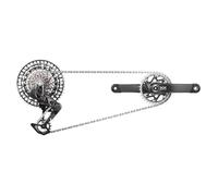 SRAM gruppo XX SL t-Type Eagle AXS pedivella 165mm Corona 34 12 velocità Dub Boost