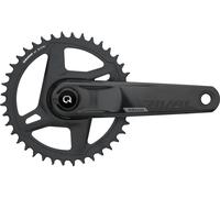SRAM Juego de bielas c. potenciómetro Rival 1 Wide DUB 1x12 vel. Powermeter negro 175.0 mm 46 dientes
