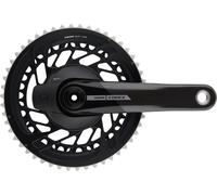 SRAM Juego de bielas Force D2 AXS DUB DM 2x12 velocidades Carbon Powermeter gris 175.0 mm 37-50