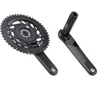 SRAM Juego de bielas Force D2 DUB DM 2x12 velocidades Carbon negro 170.0 mm 33-46