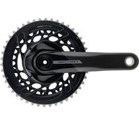 SRAM Juego de bielas Force D2 DUB DM 2x12 velocidades Carbon negro 175.0 mm 33-46