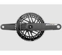 SRAM Juego de bielas Force de 172,5 mm, 12 velocidades, 50/37t, montaje directo de 8 pernos, eje doblado, carbono, E1