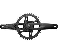 SRAM Juego de bielas Powermeter Rival E1 XPLR Wide DUB DM 1x13 negro