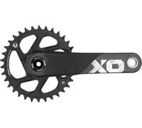 SRAM Juego de bielas X01 DH DUB Direct Mount 11 velocidades Carbon red 170,0 mm 34 dientes