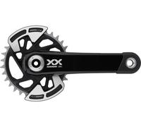 SRAM Juego de bielas XX Eagle Transmission T-Type DUB DM 12 vel. Carbon negro 165.0 mm 32 dientes