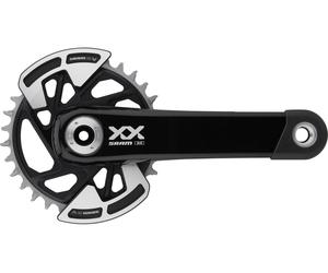 SRAM Juego de bielas XX Eagle Transmission T-Type DUB DM 12 vel. Carbon negro 175.0 mm 32 dientes
