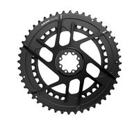 SRAM Juego de platos Road Rival E1 2x12 velocidades Montaje Directo negro