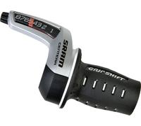 SRAM Juego de Puños Giratorios Centera Twister 3-/8-Velocidades gris/negro