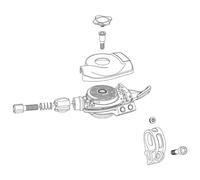 SRAM Kit de cubierta para mando de cambio Eagle 70 negro