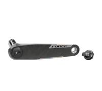 SRAM pedivella quarq Force Strada carbonio 165mm sinistra Dub Nero E1, Unisex-Adult, Black, One Size