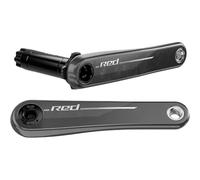 SRAM pedivella Red axs Strada carbonio 165mm destra + sinistra Wide Dub E1, Unisex-Adult, Black, One Size
