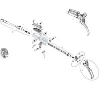 SRAM Piezas de repuesto p. palancas frenos Guide Ultimate (A1) (2015-2019) one_size