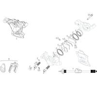 SRAM Piezas de repuesto p. pinza de frenos Level TLM / Ultimate (B1) (2020) colorido one_size