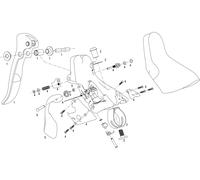 SRAM Piezas de repuesto palanca de frenos/cambios Red (2008-2011) one_size