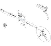 SRAM Piezas de repuesto palanca de frenos Guide R (B1) (2017-2018) negro