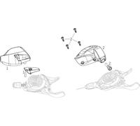 SRAM Piezas de repuesto para palanca de cambios NX Eagle Trigger negro. MMX