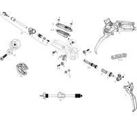 SRAM Piezas de repuesto para palanca de frenos G2 Ultimate (A1) (2020) one_size