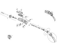 SRAM Piezas de repuesto para palancas de frenos Code RSC (A1) (2018) one_size