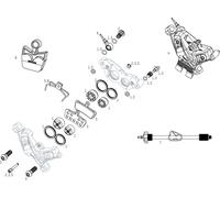 SRAM Piezas de repuesto para pinza de frenos G2 Ultimate (A1) (2020) colorido one_size