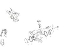 SRAM Piezas de repuesto pinzas de freno R Level TLM one_size