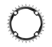 SRAM Plato T-Type XX Eagle Transmission de 4 Brazos, 104 mm para Ochain gris/negro