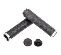 Sram - Puños de bloqueo para palanca de agarre (122 mm, con abrazaderas negras y tapón de extremo