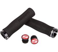 SRAM Puños de espuma Contour de anillo de bloqueo negro 129 mm