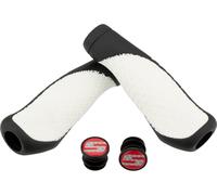 SRAM Puños de manillar cómodos negro/blanco 133 mm