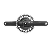 SRAM Red AXS - Juego de bielas para medidor de Potencia, 170 mm, 42T, Montaje roscado