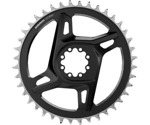 SRAM Red X-Sync - Plato de 42t, Velocidad 12/13, Montaje Directo de 8 Pernos, Negro/Plateado, E1