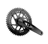 SRAM Rival - Bielas para medidor de Potencia AXS, 175 mm, 12 velocidades, 48/35t, Montaje Directo de 8 Pernos, portabrocas Dub PM, Negro, E1