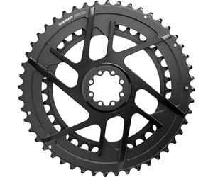 SRAM Rival Kit Corona 2x46/33t 2x12 Velocidades 8 Pernos Montaje Directo, Negro, E1