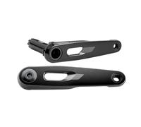 SRAM Rival XPLR - Brazo de manivela Ancho, 165 mm, 12/13 velocidades, Montaje Directo de 8 Pernos, portabrocas Doble, Negro, E1