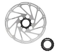 Sram Rotor de freno de disco central - 200 mm, bloque central, 2,0 mm, incluye anillo de bloqueo externo