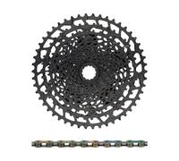SRAM Set desgaste cassette NX Eagle PG-1230 + cadena Eagle 12 velocidades negro 11-50