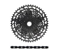 SRAM Set desgaste cassette NX Eagle PG-1230 + cadena Eagle 12 velocidades negro 11-50