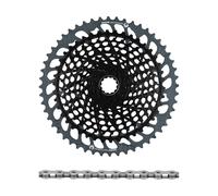 SRAM Set desgaste cassette X01 Eagle XG-1295 + cadena Eagle 12 velocidades negro 10-52