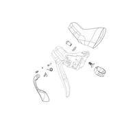 Palanca de cambios Sram Hrd/Hrr B1 Sl Reservoir Cap Kit TU