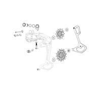 Horquilla interna para el desviador trasero Sram X01 Eagle Axs Polar TU