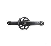 SRAM XX1 Juego de bielas y plato carbono negro/gris 170mm 34 dientes 12 velocidades DUB BOOST