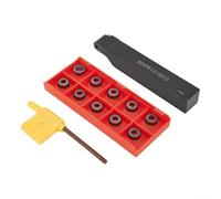 Srapr1616h10 16mm Pcs Rpmt1003mo Soporte de dispositivo de torneado externo que tiene 10 para insertos de aleación CNC Acero de carburo para torno Mecanizado Compat