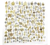 Srcasy 200Pcs Bracelet Charms, Dijes Para Pulseras, Charms Pascua Para Hacer Joyas, Colgante De Resina, Superfindings, Dije Para Pulsera, Puede Utilizarse Para Bisutería De Collares y Otros Adornos