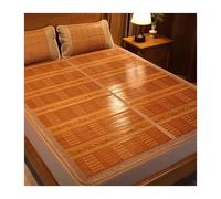 SRDCAIM Colchoneta de bambú Plegable para Dormir, colchón de bambú refrescante, Suave y Transpirable para Cama, sofá y Dormitorio(100x195cm/35x77in)