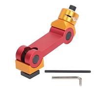 Srdh Tope de Tornillo de Banco de Fresado Ajustable, Localizador de Pieza de Parada de Trabajo de Fresadora CNC Posicionador de Máquina de Fresado, Movimiento de Máquina CNC Universal