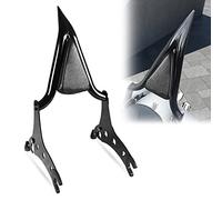 Sresk Quick Release Sissy Bar w/Pad Fit for Indian Challenger Roadmaster Chieftain Springfield Dark Horse 2014 2015 2016 2017 2018 2019 2020 2022 2023 Detachable Passenger Backrest (Black)