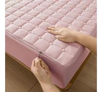 SRFTT Housse de matelas respirante personnalisable, Protection intégrale, douce, Lavable et respirante, adaptée aux lits Simples et Doubles.