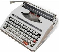 SRFTT Máquina de Escribir Vintage de Uso Normal, máquina de Escribir Manual Retro, máquinas de Escribir Antiguas, máquina de Escribir mecánica portátil Antigua