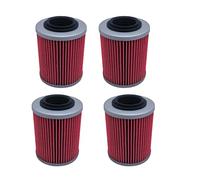 SRGDRR Filtro de Aceite for Motocicleta, 4 Uds., Compatible con CFMoto CF500 400 500cc Cforce Zforce 800cc CF800 X8 ATV UTV, Piezas 0800-011300-0004 Sustitución de Accesorios