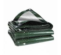 SRHIMEOS 1x1m PE Lona Impermeable con Ojales, Lona Grande Resistente a Los Rayos UV, Lona De Plástico Toldo Camping, Funda Protectora para Jardín, Piscina Y Remolque