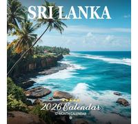 Sri Lanka 2026 Calendar: Tropical Landscapes, Wildlife & Ancient Temples | Kalender Calendario Calendrier